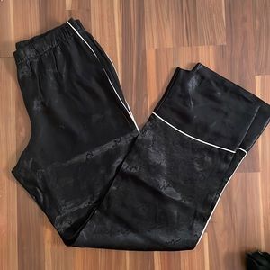 VS full length satin PJ pant - NWT - Size Small